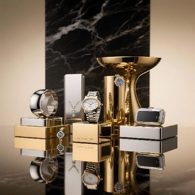 chất lượng Nhựa Vàng và Bạc Gương cho Hiệu ứng Siêu Gương & Mạ Điện Dạng Rắn nhà máy